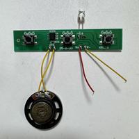 Juguete de Casa de Muñecas Xinxing, PCBA con Interruptor de Tres Teclas, Música, Iluminación LED, Luz Blanca, Placa PCB FR-4, Desarrollo Personalizado COB