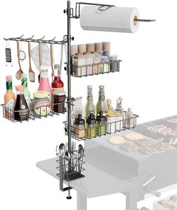 Griddle <span class=keywords><strong>Caddy</strong></span> para accesorios de parrilla Blackstone, accesorios de cocina al aire libre para Camper, organizador de accesorios para parrilla - Product Image 4