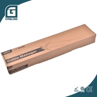 Gcabling 1U 2U Keystone sans outil Cat 6 5e Panneau de brassage réseau mural 24 ports Cat5e Cat6 UTP Ethernet LAN Cat6a