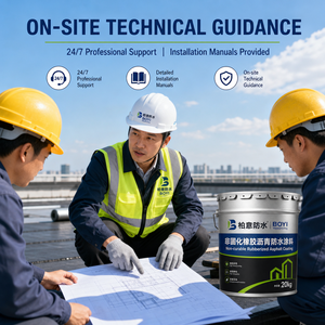 Revêtement d'étanchéité en asphalte caoutchouté non durcissable pour la construction, pâte <span class=keywords><strong>visqueuse</strong></span> à longue tenue - Product Image 4