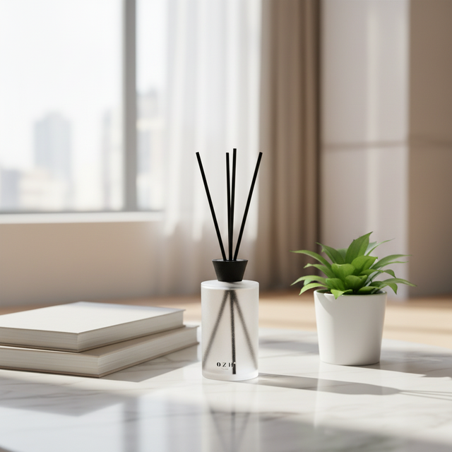 Custom Logo Alcohol Free 260ml Luxury Aromatherapy Liquid Reed Diffuser for Hotel Bathroom Party  Gathering to Soothe Sleep