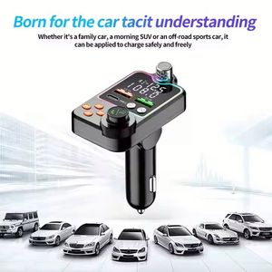 FM Transmitter PD Type C <b>USB</b> Q15 Car Charger Dual <b>USB</b> Car <b>Mp3</b> <b>Player</b> Charger Kit Cigarette Lighting Receiver Adapter - Product Image 6