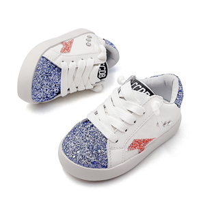 Los últimos zapatos de bebé con purpurina para niños de 1 a 2 años, venta al por mayor, zapatos deportivos para niñas adolescentes, zapatos de estrella personalizados, zapatillas para niños - Product Image 3