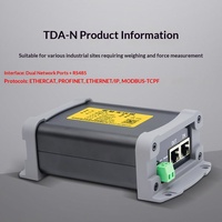 Transmisor de Peso con Sensor Ouluda TDA-N, Puerto de Red Dual EtherCAT, Protocolo de Comunicación Completo, Selección Múltiple de 8 Canales