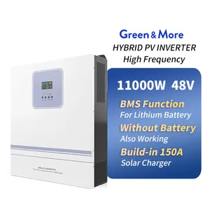 OEM/ODM 48V Solar Hybrid On Off Grid Inverter 11KW Single Phase Dual Mppt Solar Charge Controllers
