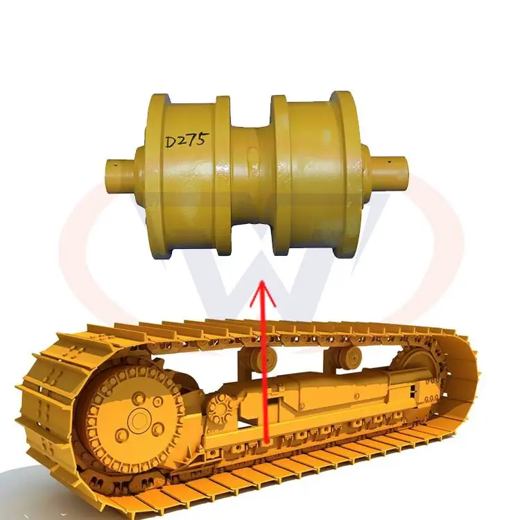 D3 D4 D5 D6 D7 D8 D9 D10 D11 Bulldozer Track Roller Undercarriage Spare Parts Bottom Roller Lower Roller