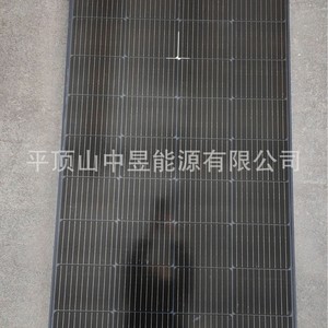 Panneau solaire tout noir 200W 156,75 mm x 156,75 mm haute transparence pour balcon, véranda, plateforme extérieure - Product Image 3