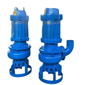 China Handelsprijs Hogedrukwaterturbine 110V Verticale Pompen Rivierbaggeren Dompelpomp Voor Rivier