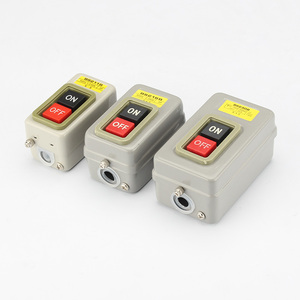 Pulsante di Controllo Alimentazione Interruttore Trifase a Ritenuta per Avvio Motore Pulsante a Pressione BS211B BS216 BS230 10A 380V Avvio Arresto ON-OFF - Product Image 6