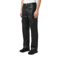 XUCHANG OEM, logo personnalisé, fabricant de haute qualité, jeans cargo en denim 100% coton ciré et lavé, streetwear, designer, pour hommes
