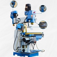 Fraiseuse verticale manuelle HongXi ZX7550CW, broche MT4, usage moyen universel, 220V/380V