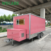 WECARE COC Sertifikalı Özel Kahve Römorku, Yiyecek Kamyonu, Fırın, Mobil Mutfak, Fast Food Römorku, Izgara Dahil Tam Donanımlı