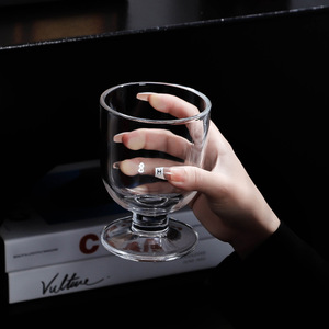 Bicchieri da <span class=keywords><strong>vino</strong></span> <span class=keywords><strong>rosso</strong></span> coreani personalizzati a stelo corto, calici per gelato, bicchieri per succhi, bicchieri per bevande fredde per casa, bar, matrimoni - Product Image 4