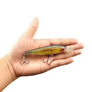 Hot Bán Minnow Điện Rung Động Cơ Khí Jerkbait Wobblers Swimbait USB Có Thể Sạc Lại Nhấp Nháy LED Ánh Sáng Mồi Câu Cá - Product Image 4