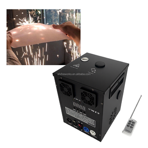 Macchina per Scintille Elettrica in Metallo per Matrimoni ed Eventi, con Fiamma Fredda e Nebbia Danzante, Controllo DMX512 e Telecomando, AC 110-240V 750W - Product Image 3