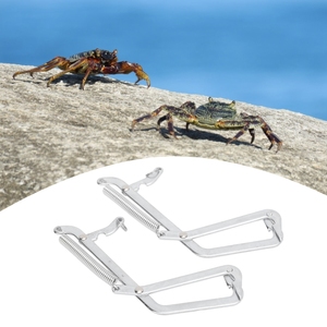 2 Pcs Seafood Grabber Stainless Steel Grabbing Tools for Catching <strong>Crabs</strong> Pike Predatory FishSingle <strong>Hook</strong> - Product Image 6