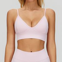 Soutien-gorge de yoga sans couture pour femme, dos croisé, séchage rapide, haut de sport pour la course, la gym et le quotidien, style 7790