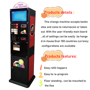 Cambiamonete ATM Compatto con Dispenser di Banconote NV9 e Sistema POS NAYAX per Macchine a Gru e Lavanderie - Product Image 2