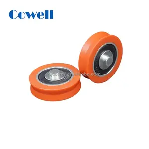 Top Quality Windows And Doors All Kind Of U Groove Nylon Wheel Rollers With Bearings