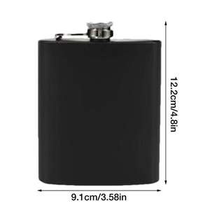 Rò rỉ bằng chứng khắc <span class=keywords><strong>Flask</strong></span> <span class=keywords><strong>Whisky</strong></span> <span class=keywords><strong>Flask</strong></span> thép không gỉ Pocket Hip <span class=keywords><strong>Flask</strong></span> cho rượu - Product Image 3