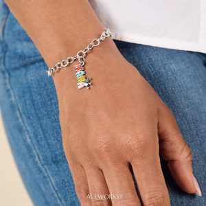 Amour et famille | Breloques pendantes en acier inoxydable pour la fabrication de bijoux à bricoler soi-même | Imperméable, hypoallergénique et sans ternissement - Product Image 3