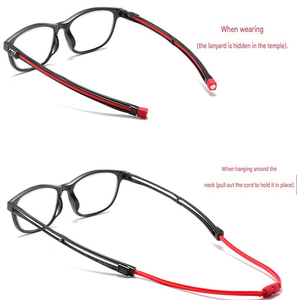 <span class=keywords><strong>Gafas</strong></span> de Lectura con Protección Anti Luz Azul para Hombre y Mujer, Modelo 2026, con Patillas Ajustables y Soporte Magnético para Colgar del Cuello - Product Image 3