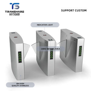 Tourniquet à clapet bidirectionnel de luxe léger, facile à nettoyer, en vente chaude, pour le contrôle des stations ferroviaires - Product Image 3