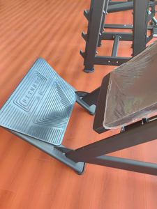 피트니스 스포츠 장비 사용 무료 웨이트 플레이트 적재 강도 피트니스 장비 45 도 해킹 슬라이드 레그 프레스 기계 - Product Image 4