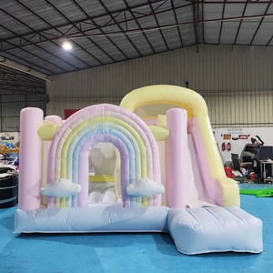 Venta de campo de rebote de fútbol inflable de fondo suave profesional, juego de deporte de campo de valla de jabón de fútbol a la venta y <span class=keywords><strong>alquiler</strong></span> - Product Image 4