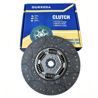 Kit d'embrayage de remplacement neuf Eaton 430 mm à quatre niveaux pour camion, disque d'embrayage robuste, diamètre d'axe 50,8 mm, OUKKEDA OE WG9725160390