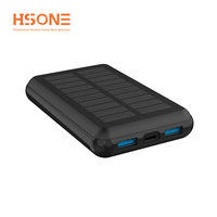 Batterie externe solaire magnétique ultra-mince sans fil 10000mAh 20W à charge rapide portable