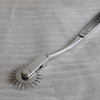 Marteau à percussion en acier inoxydable médical professionnel Pinwheel Diagnostic Reflex Hammer