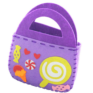 Kit <span class=keywords><strong>de</strong></span> couture DIY pour sac à main en feutre pour enfants et filles – Arts créatifs et loisirs créatifs - Product Image 4