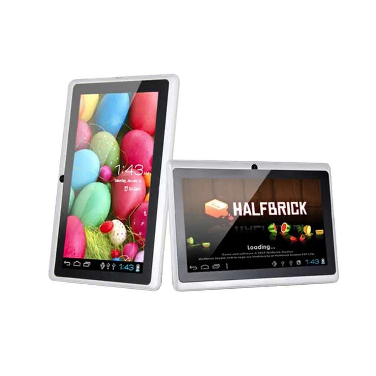 Tablet Mini OEM Murah, Tablet Allwinner/MTK CPU Layar Sentuh 7 Inci Android Wifi untuk Anak-anak