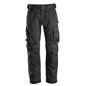 Pantaloni da Lavoro da Uomo in Cotone 100% di Alta Qualità, Stile Semplice, Antivento, Personalizzabili con Logo, con Vita Elasticizzata - Product Image 3