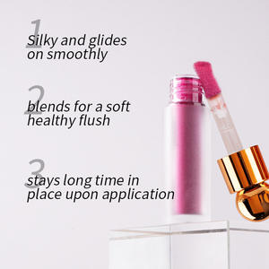 Rubor Vegano de Alta Calidad, Maquillaje Líquido para Mejillas, Rubor Cremoso de Doble Uso para Mejillas y Nariz - Product Image 3