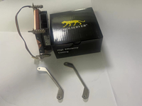 Usine directe 1u dissipateur thermique de refroidisseur de processeur actif avec tube de cuivre pur de ventilateur de contrôle de température