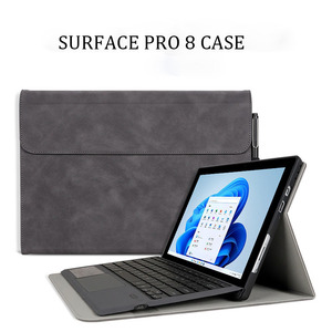 Étui souple en TPU avec support intégré pour Microsoft <span class=keywords><strong>Surface</strong></span> <span class=keywords><strong>Pro</strong></span> <span class=keywords><strong>7</strong></span> 8 9 10 Go avec sac de chargeur - Product Image 2