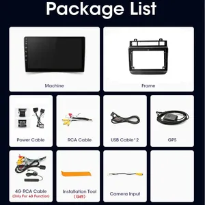 Autoradio Android pour <span class=keywords><strong>Volkswagen</strong></span> Touareg FL NF 2010-2018 Lecteur multimédia vidéo Navigation <span class=keywords><strong>GPS</strong></span> 4G WIFI Écran IPS Unité principale 2din - Product Image 6