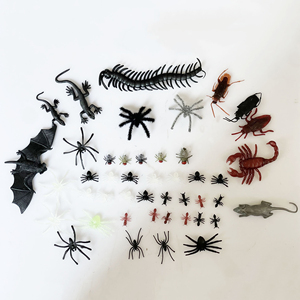 Halloween Trang Trí Nhân Tạo Côn Trùng Mô Phỏng Prank Đồ Chơi Mới Lạ Mô Phỏng Thực Tế giòi Nhựa Thực Tế Lỗi - Product Image 1
