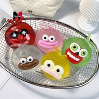 Nouvelles Explosions Créatives Drôles Mignonnes et Originales : Balle Anti-Stress en Forme de Pomme Vaseline à Presser, Cadeau DIY pour la Décompression