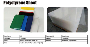 Plaque de polystyrène, feuille de PS, feuille de <span class=keywords><strong>Tome</strong></span>-PS, blanc, noir, miroir, transparent, multicolore, découpe, Chine, 1,05 g/cm3, ISO 9001, <span class=keywords><strong>2</strong></span>-10 mm, <span class=keywords><strong>2</strong></span>-10 mm <span class=keywords><strong>Tome</strong></span> - Product Image 6