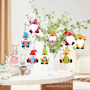 Easter Paper Gnome Ornaments Hanging Decor Indoor Handmade Party Decoration For Kids - Product Image 3