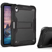 Casing Pelindung 3-Lapisan Laris untuk Xiaomi Pad 7 / 7 Pro, Casing Tablet Anti-Banting dengan Penyangga