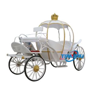 El más nuevo carruaje tirado por caballos de Cenicienta/turismo al aire libre Princess Horse Buggy/Calesa asequible - Product Image 2