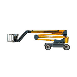 מעלית בום חשמלית מפרקית נגד קורוזיה עם גובה עבודה של 15.8 מטר, פלטפורמת הרמה מתקפלת, קיבולת של 230 ק\"ג - Product Image 4