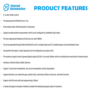 ZMOTION-Controlador de movimiento de visión lineal EtherCAT de 8 ejes, económico para automatización de equipos de escenario - Product Image 4