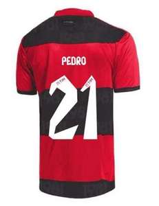 21/22 थाई सबसे अच्छा थाईलैंड गुणवत्ता ब्राजील Camiseta गेब्रियल बी डे Arrascaeta हेनरिक फुटबॉल जर्सी - Product Image 4