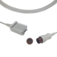 Câble adaptateur SpO2 compatible avec Biolight TPU, câble d'extension SpO2 de 2,2 mètres, fournisseur d'accessoires médicaux