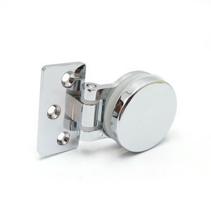 Charnière de porte en verre en acier inoxydable Fulida F-2028, finition brossée, design moderne et simple - Product Image 1
